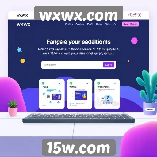 Navegando pelo design intuitivo de wxwx.com