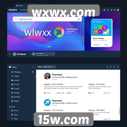Análise da interface de usuário do wxwx.com